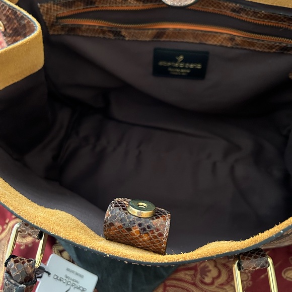 Alberta Di Canio LEATHER TOTE - Made in Italy - Picture 16 of 16